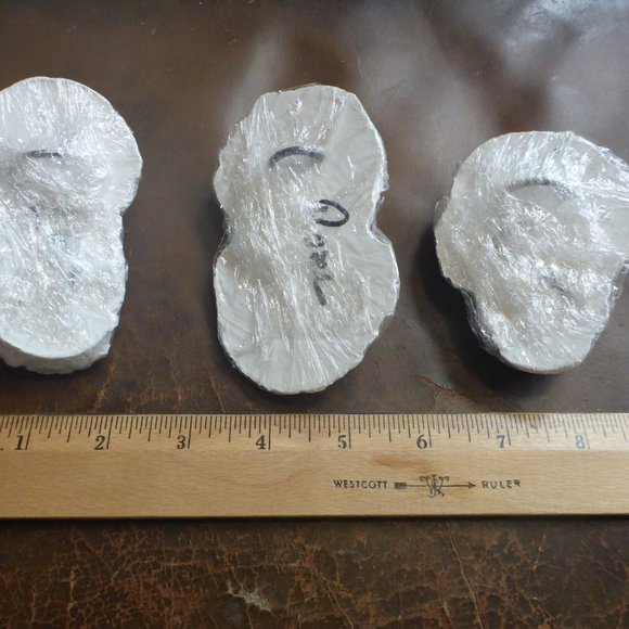 3 Small Vintage Ancient Roman Decorative Hanging Heads - Very Unique! - Picture 5 of 5